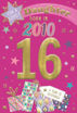 Picture of BORN IN 2010 DAUGHTER 16TH BIRTHDAY CARD